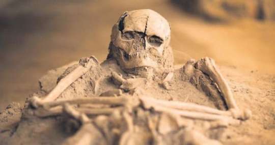 1500 yaşlı nəhəng skelet hamını heyrətləndirib- MARAQLI