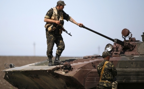 Separatçılar Ukrayna tankını məhv edib