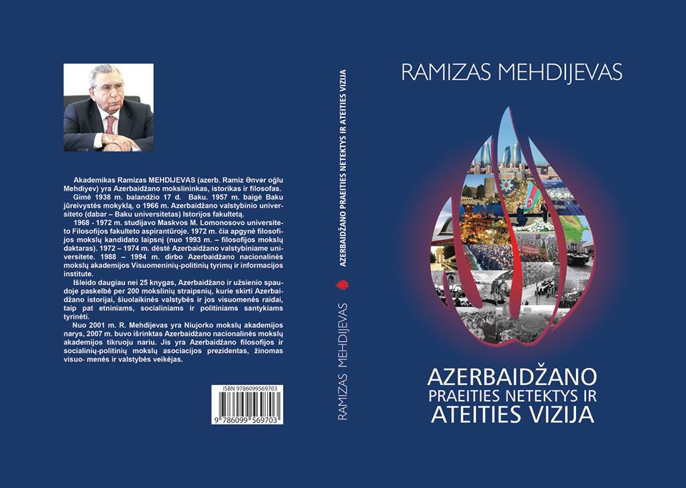 Akademik Ramiz Mehdiyevin kitabı Litva dilində nəşr edilib