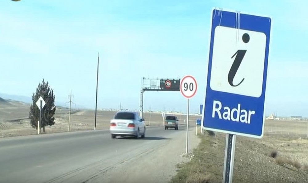 Sürücülərin diqqətinə: Yollarda 421 yeni radar quraşdırılıb