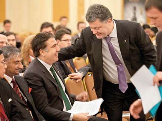 Ukrayna prezidenti Mixail Saakaşvilini özünə müşavir təyin edib