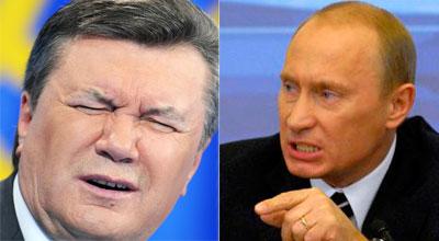 Yanukoviç Putinin qəzəbinə tuş gəldi