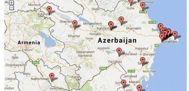 Azərbaycan ərazisi İrana verildi: Şok