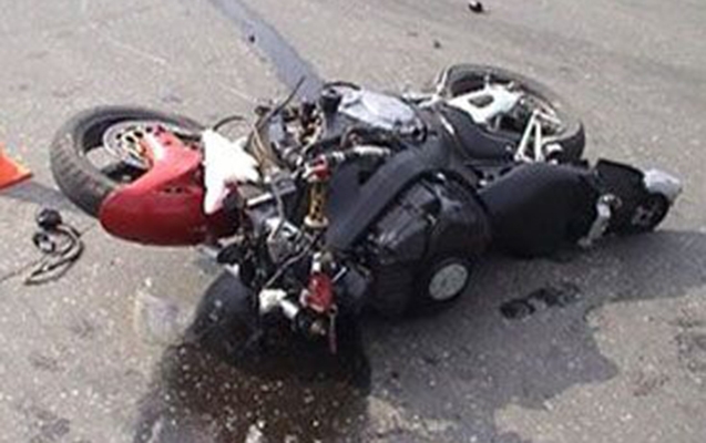 Dairəvi yolda qəza- Motosiklet sürücüsü öldü