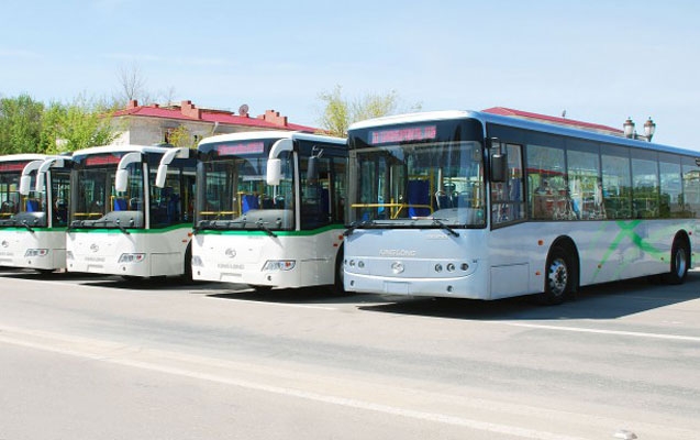 Naxçıvanın yeni avtobusları- Foto