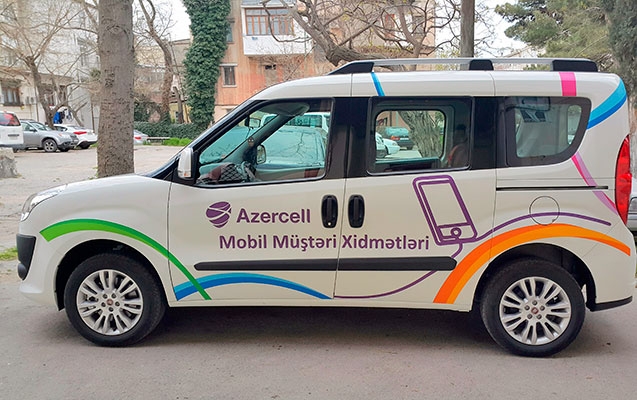 Azercell-in yeni Mobil Müştəri Xidmətləri ölkəni qarış-qarış gəzəcək