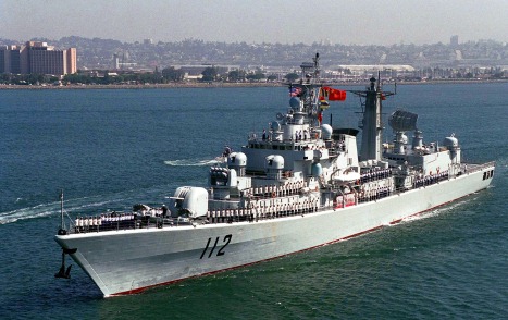 Çin hərbi gəmiləri ilk dəfə Sakit okeanda