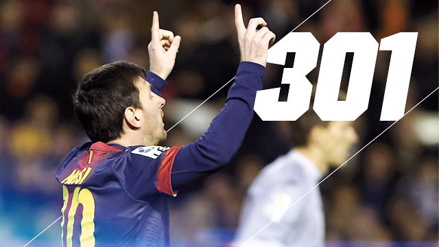 Messi ...300, 301 və.. - VİDEO