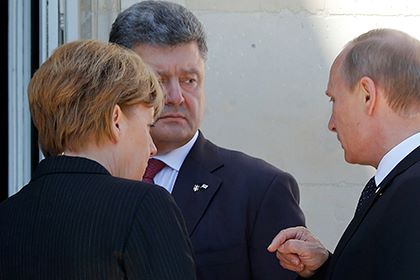 Putin və Poroşenko bir arada