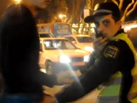 Polisin gözünü göyərdən sürücü ilə bağlı - Rəsmi açıqlama