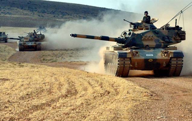 Türk ordusu Əl Baba daxil olub - 45 İŞİD-çi öldürülüb