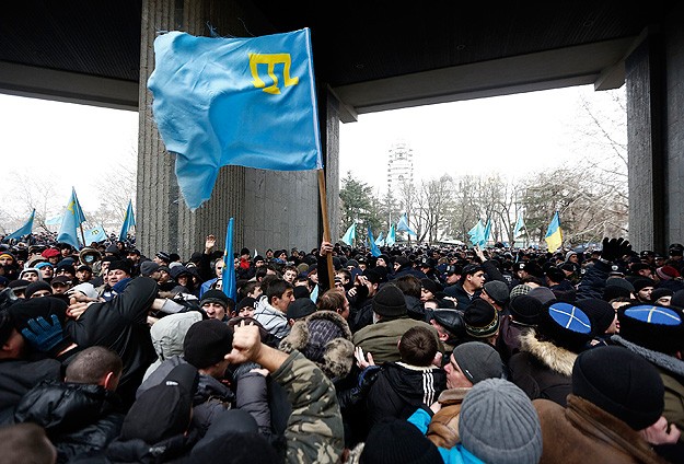 Ukraynada məcburi köçkünlərin sayı açıqlandı