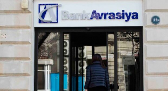 “Bank Avrasiya”nın nağd vəsaitlərin, ticarət və qiymətli kağızların məbləği kəskin azalıb