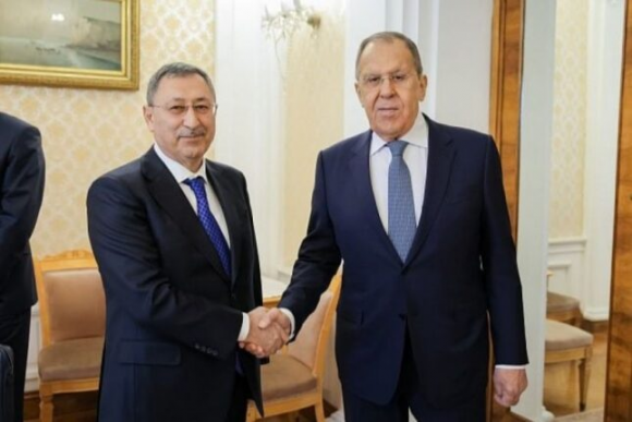 Xələf Xələfov Lavrovla görüşdü