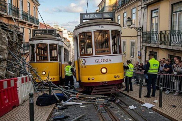 Portuqaliyada məşhur funikulyor relsdən çıxdı -15 nəfər ölüb, 20 nəfər yaralanıb (VİDEO)