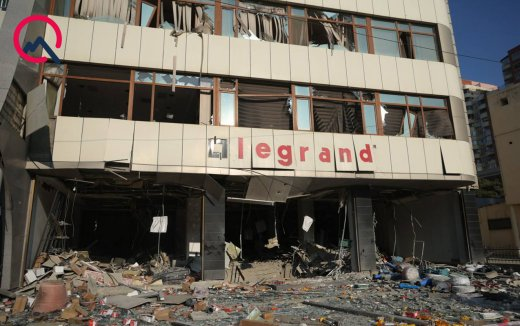 Bakıda partlayış olan ofisdən - Yeni görüntülər