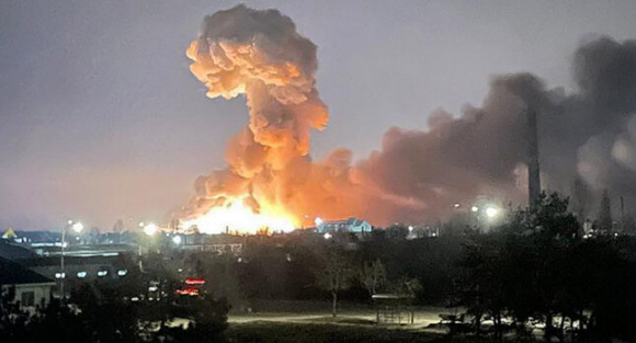 Kiyevə kütləvi hücum edilib