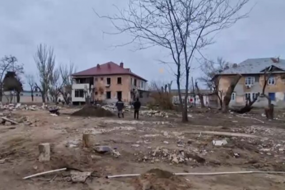 Sumqayıtda “Fin evləri” sökülür – Böyük söküntü başlayır -VİDEO