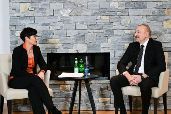 İlham Əliyev və Marta Kos Ermənistanla sülh prosesini müzakirə ediblər
